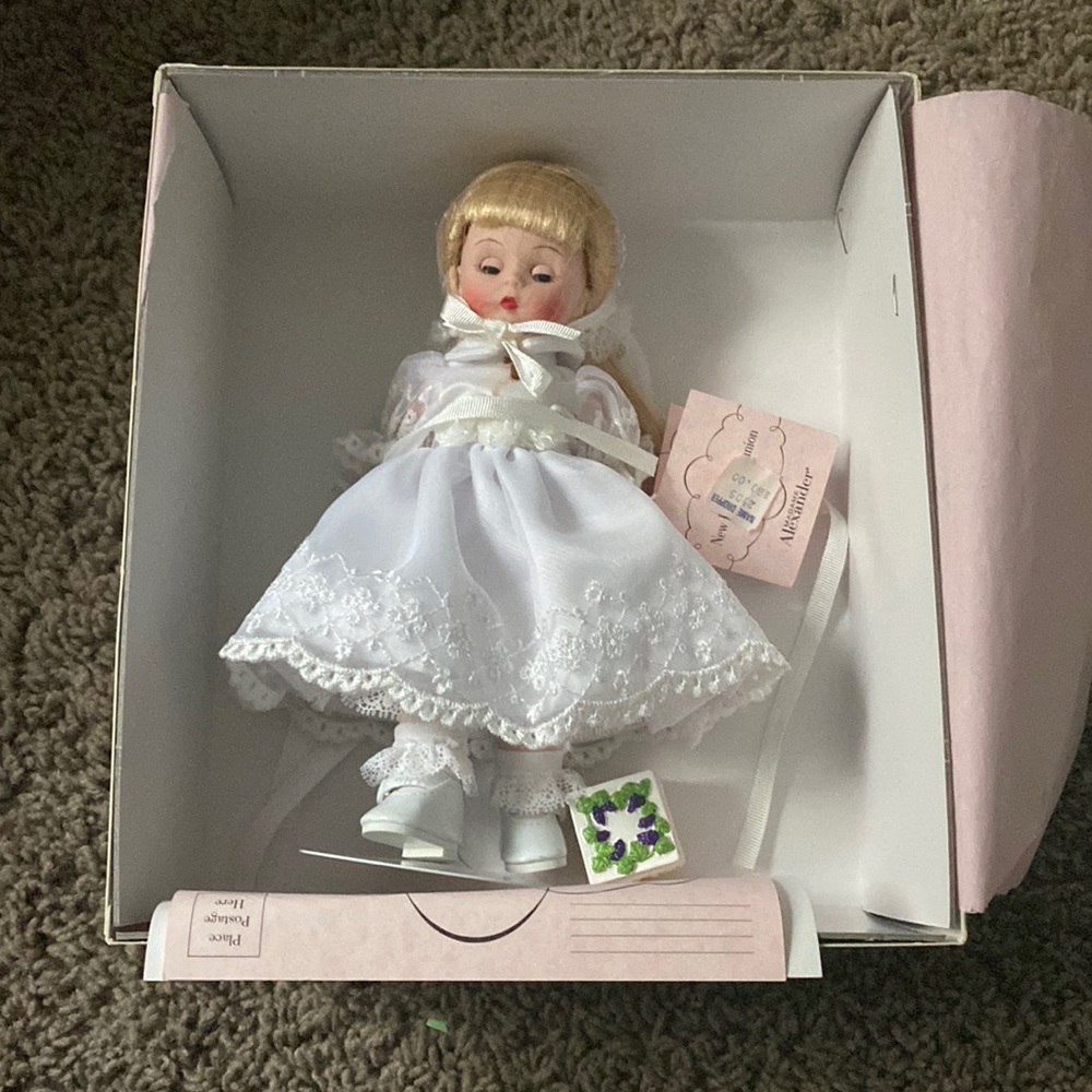 Madame Alexander first communion collectible doll